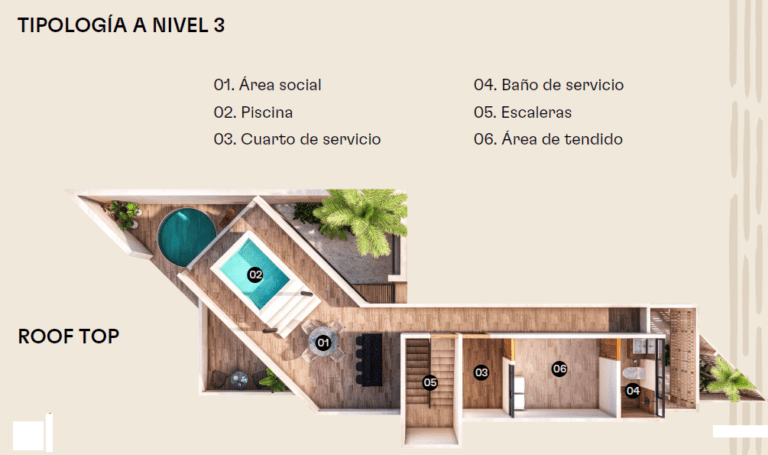 VILLA A NIVEL 3