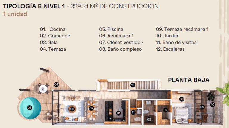 VILLA B NIVEL 1