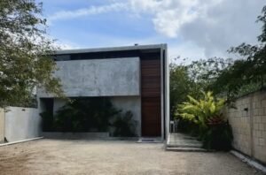VISTA FACHADA CASA EN VENTA MERIDA KOMCHEN