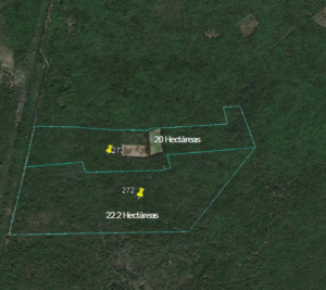 VISTA ÁEREA TERRENOS EN VENTA KANASIN