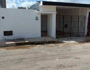 VISTA FACHADA CASA EN VENTA TIZIMIN