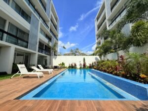 Vista departamento en venta mérida Temozon norte alberca