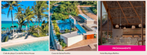 Imagen de la vista de los centros vacacionales de los terrenos en venta Gran Telchac