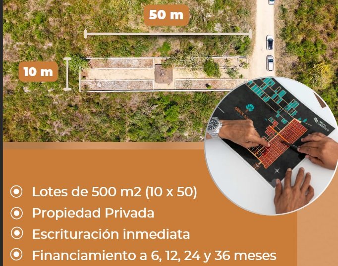 Terrenos en venta Ucú Yucatán Arbolada