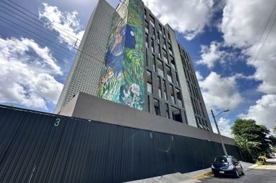 VISTA FACHADA EDIFICIO DE DEPARTAMENTO EN VENTA MONTES DE AMÉ